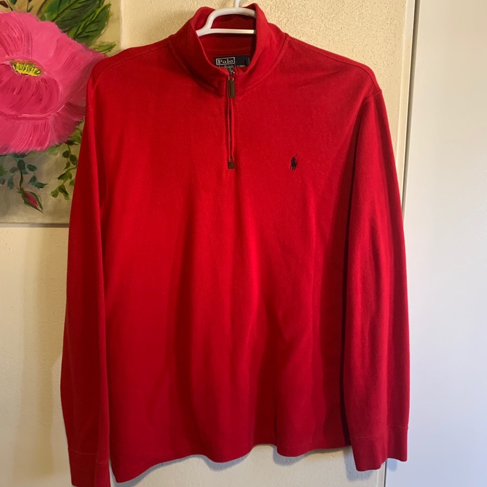 Polo by Ralph Lauren Red Sweater XXL
